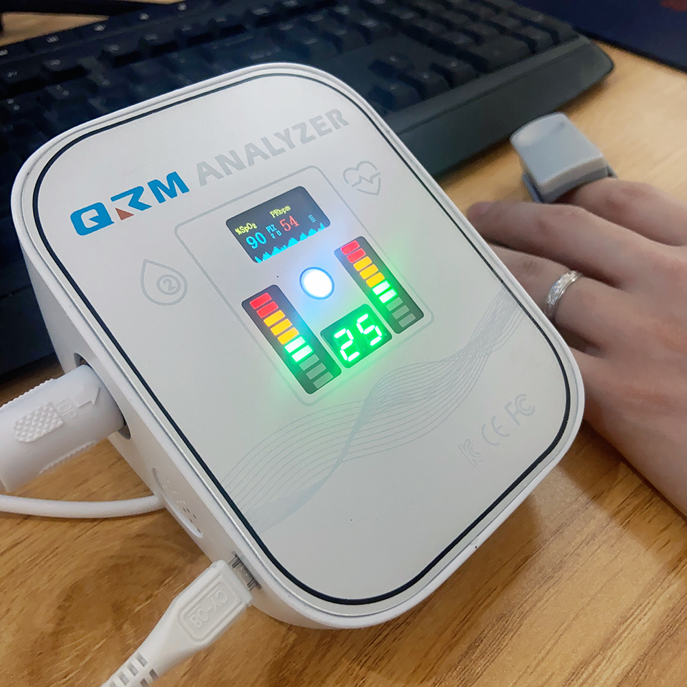 QRMA OXIMETER | Quantum Resonance Magnetic Analyzer | Bahasa Indonesia | Alat Cek | Garansi 2 Tahun