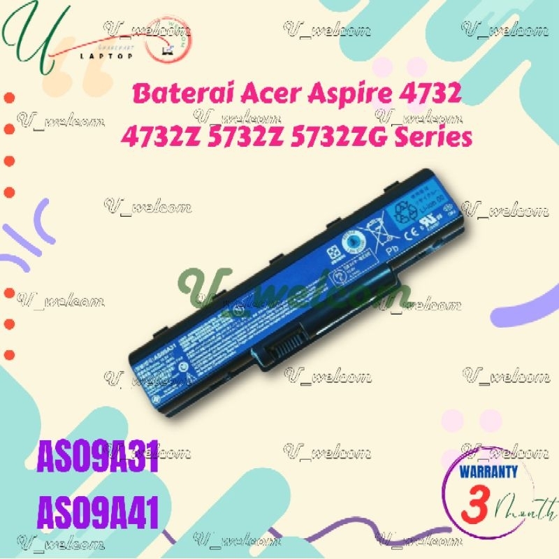 Baterai Laptop Acer Aspire Aspire 4732, 4732Z, 5732, 5732Z, 4332, 5332