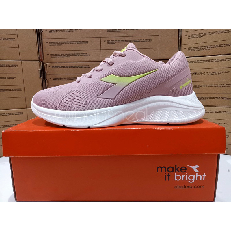 Sepatu Diadora Francis Pink Original BNIB Resmi