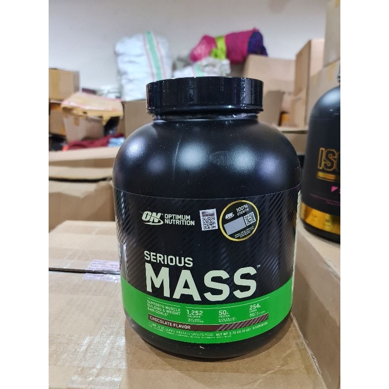On Seriousmass 6lbs serious mass gainer susu gym fitness massa otot