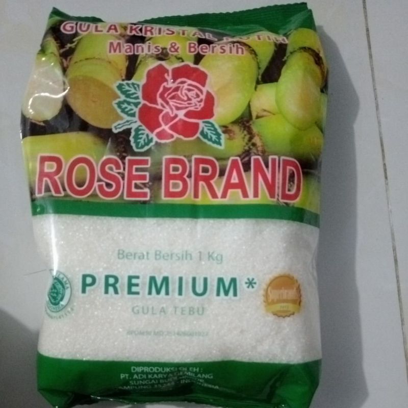 

GULA 1 KG ROSEBRAND HIJAU PREMIUM