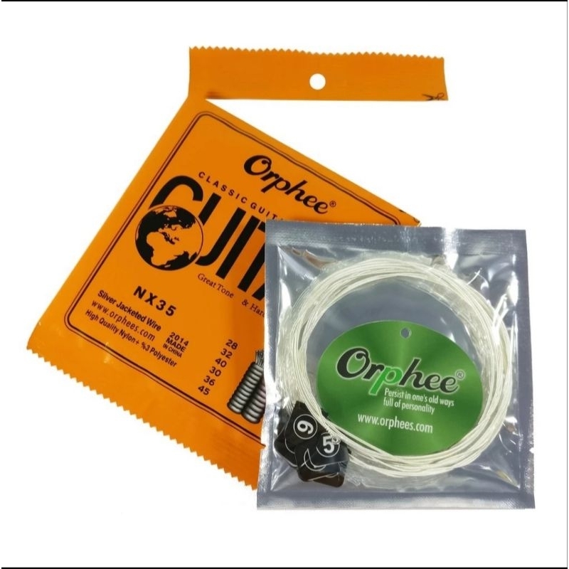 Senar Gitar Nilon Orphee Klasik Nylon NX35