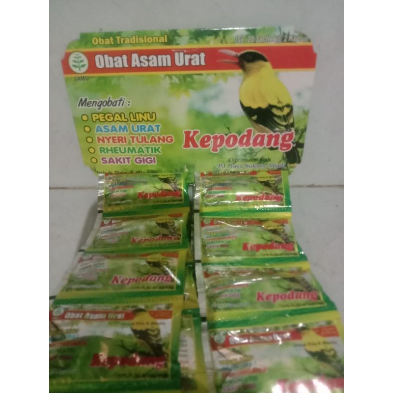 

kapsul asam urat KEPODANG original