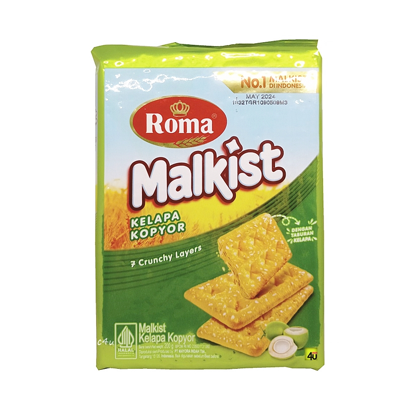 

ROMA - Malkist Kelapa Kopyor - PACK 200g