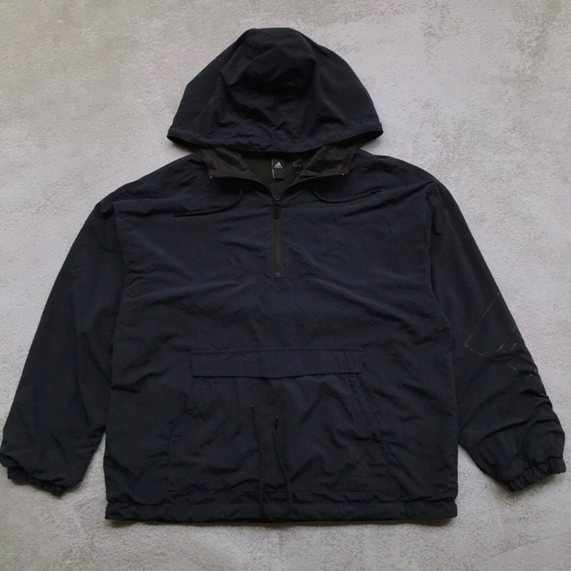 jaket cagoule adidas original second, jaket adidas second, adidas kagol, jaket second, jaket second 