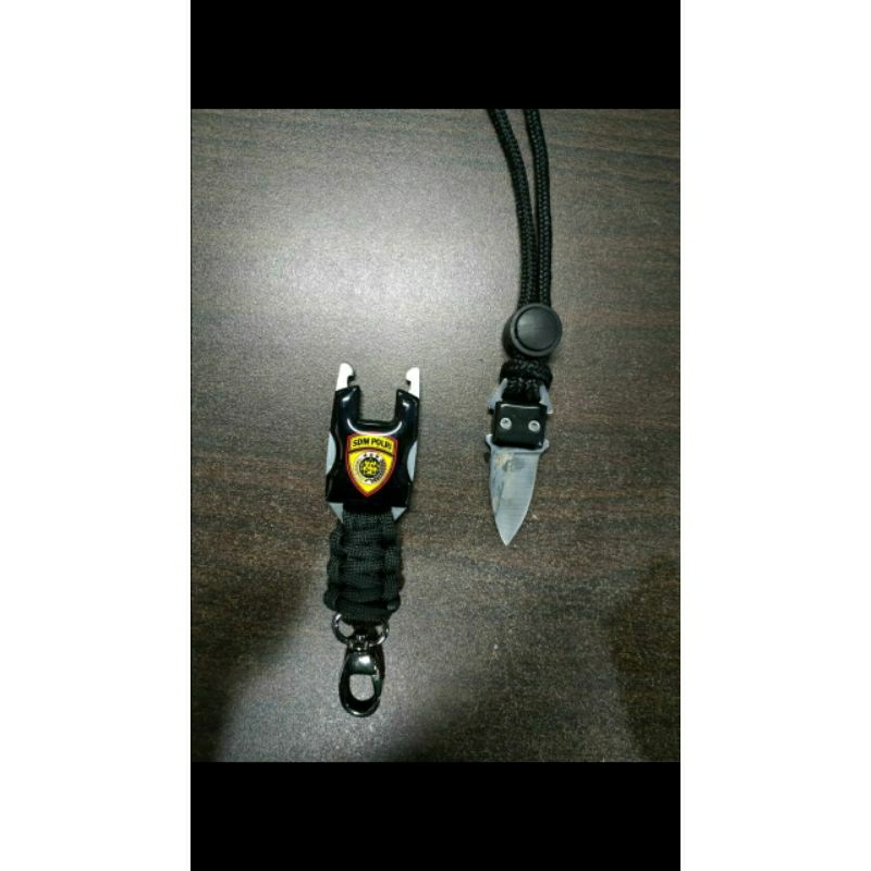 Tali lanyard id card Custom SDM polri