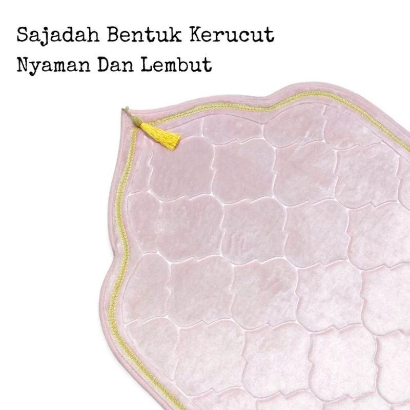 SAJADAH TURKEY BULU TEBAL SAJADAH KUNCIR BULU HALUS UKURAN DEWASA SAJADAH KUBAH TERLARIS