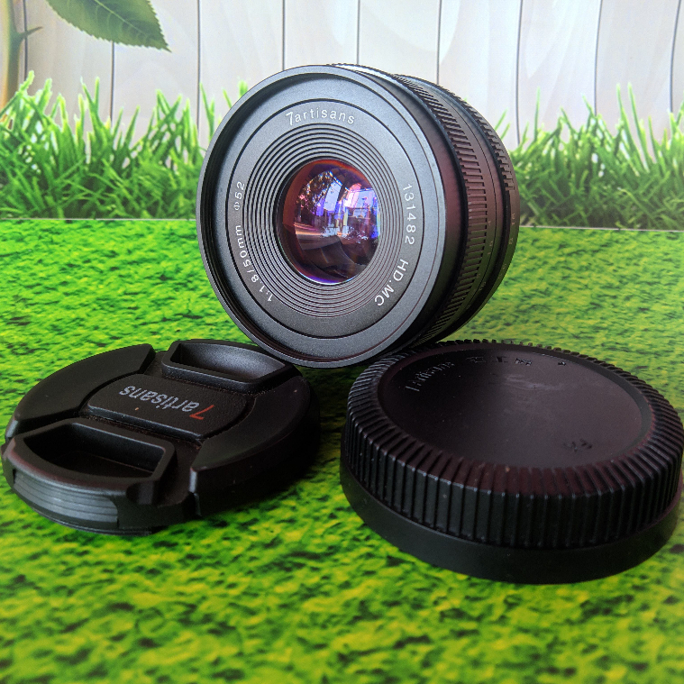 Lensa Fix 7artisans 50mm f1.8 for Fujifilm FX Mount Fujifilm xa3 xa5 xa2 xt10 xt100 xt1 xt2 xt20 xt2