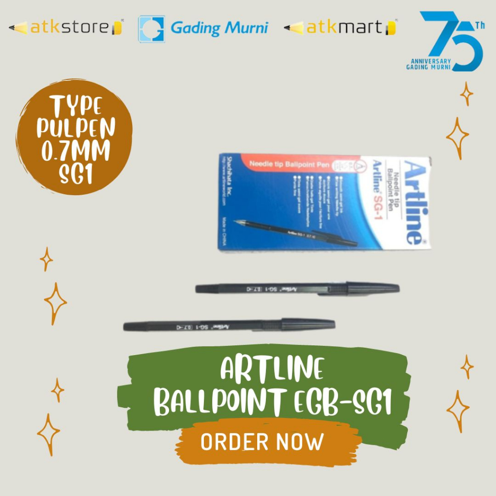 

Artline Ballpoint 0.7MM EGB-SG1