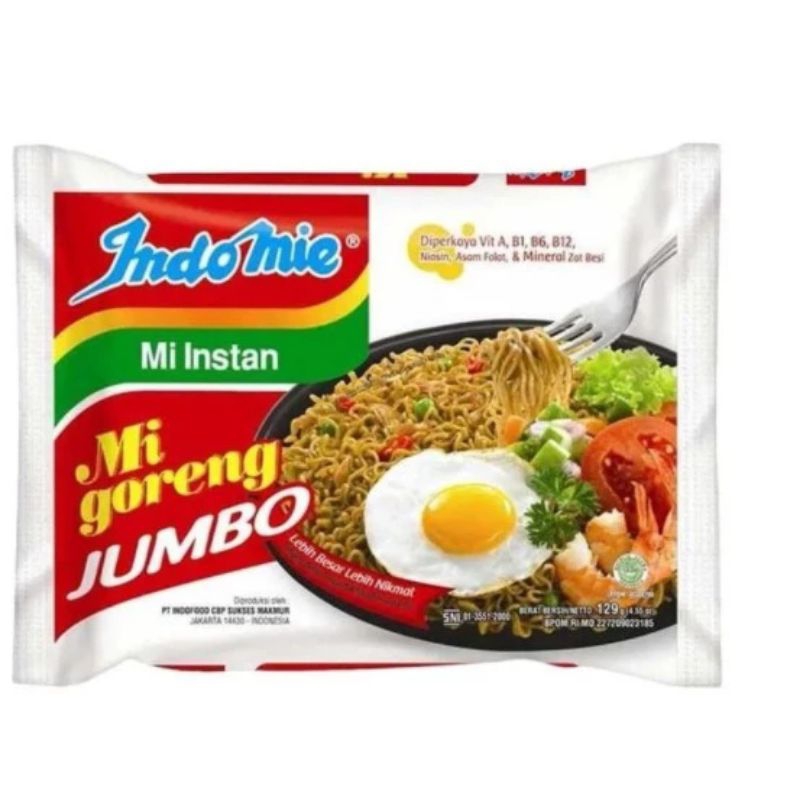 

INDOMIE GORENG JUMBO 1 PCS