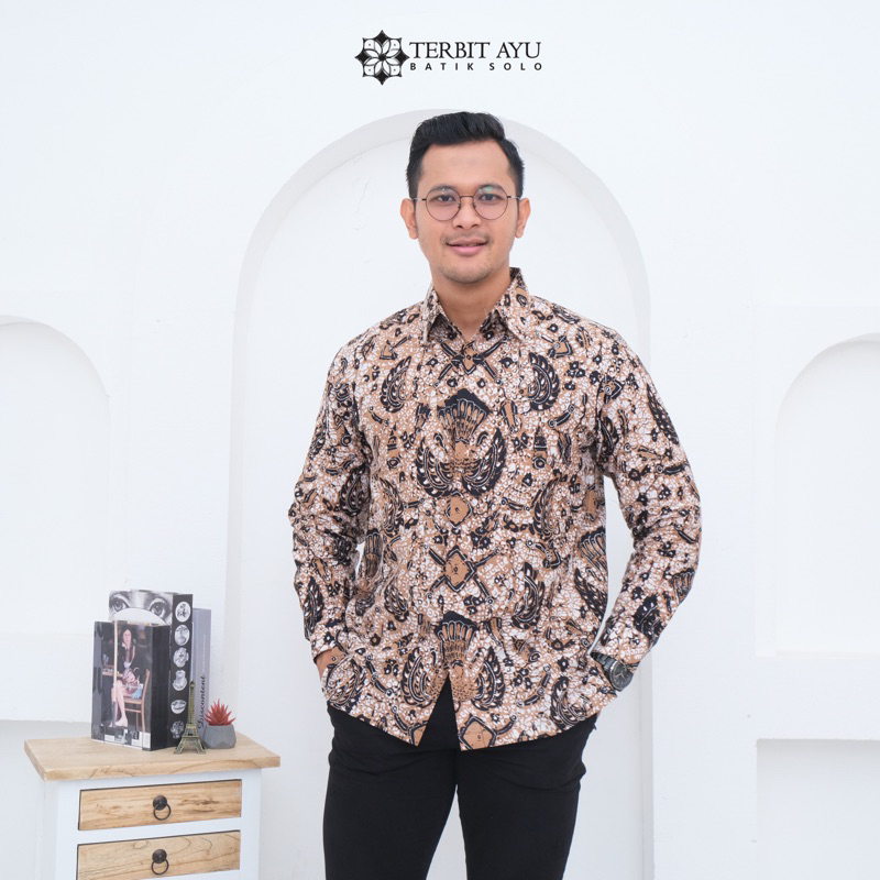 Laskara Kemeja Batik Pria Klasik Lawasan | Kemeja Batik Lawasan | Kemeja Batik Klasik
