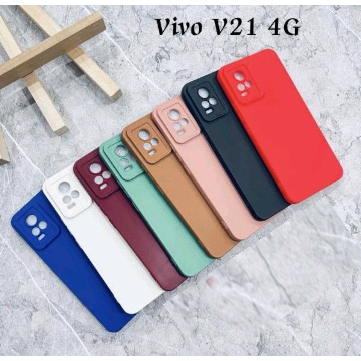 CASE VIVO V21 4G V21 5G V21E 4G V21E 5G V23 5G V23E - CASE PRO CAMERA MACARON VIVO V21 4G V21 5G V21