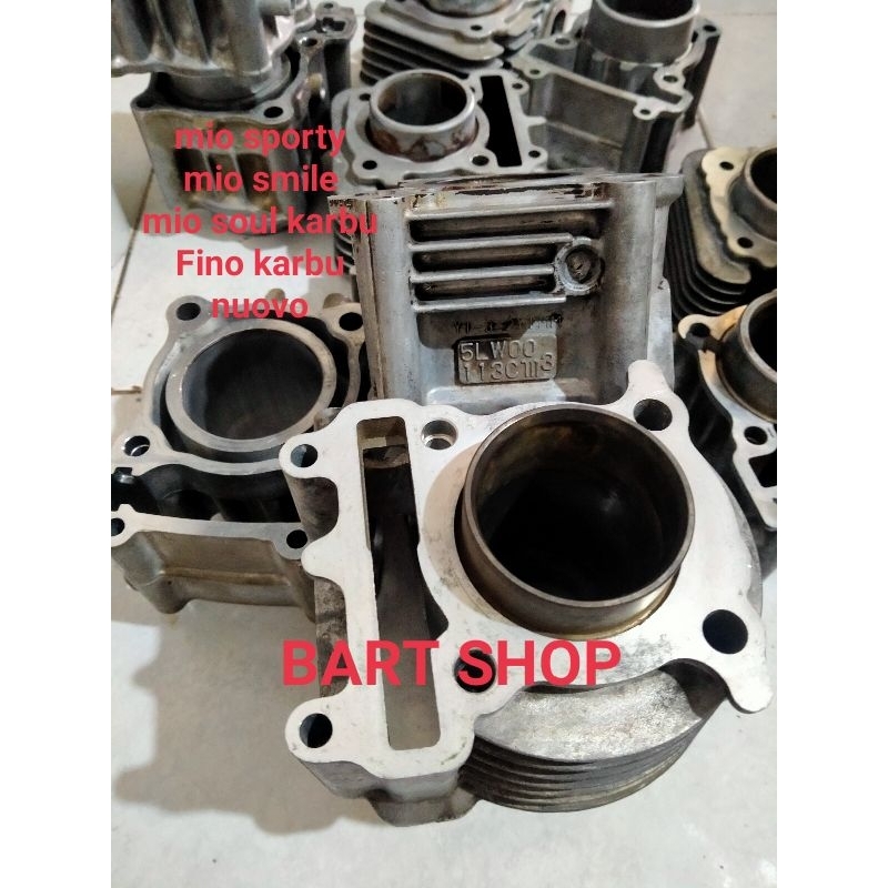 boring blok seher mio sporty mio soul karbu untuk di korter ulang liner masih standar.second origina
