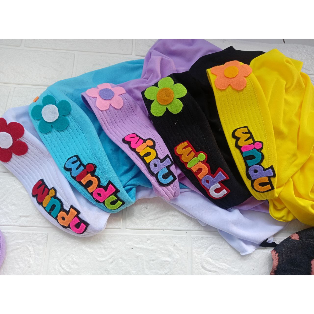 KERUDUNG SEKOLAH NAMA ANAK FLANEL FREE NAMA ANAK BAYI  TK SD JILBAB SEKOLAH ANAK