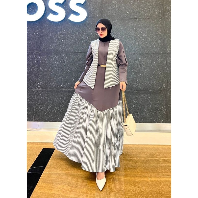 GAMIS WANITA SAKILA SET OUTER