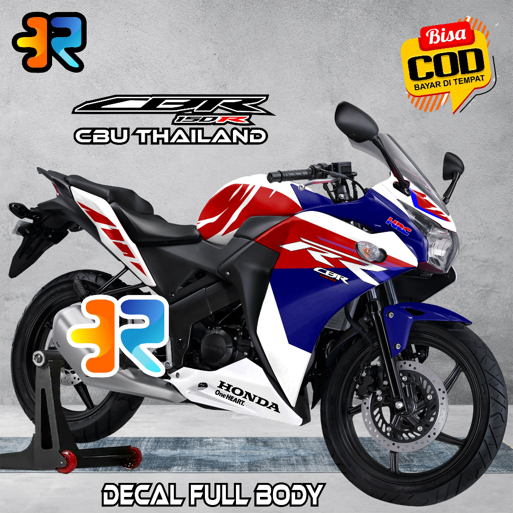 Decal Cbr Cbu Thailand Stiker Full Body Variasi Livery CBR 1000 WSBK
