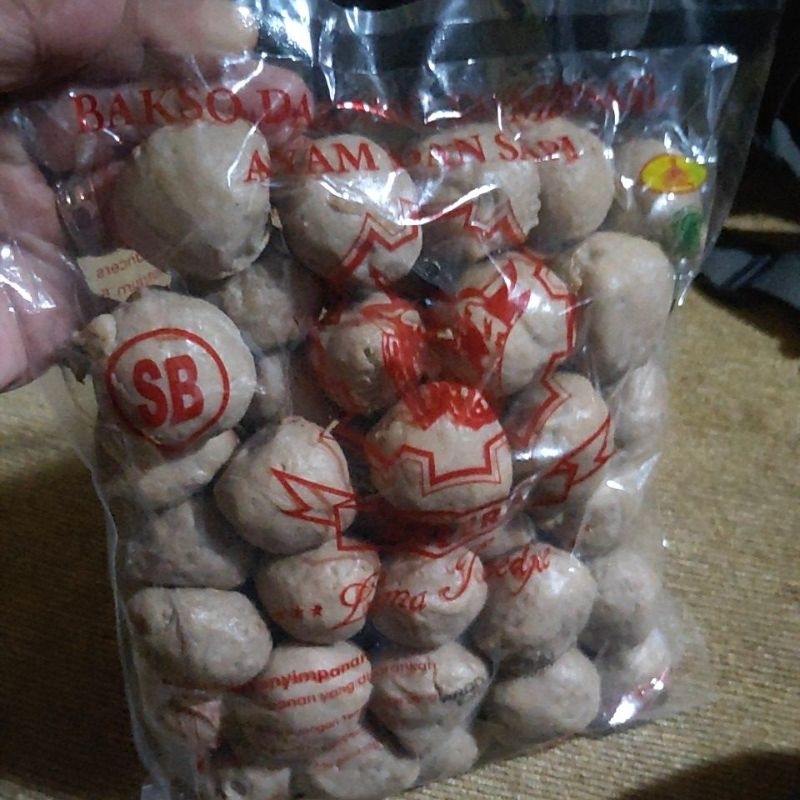 

Bakso Daging Sapi Super Selera (SB) isi 50butir
