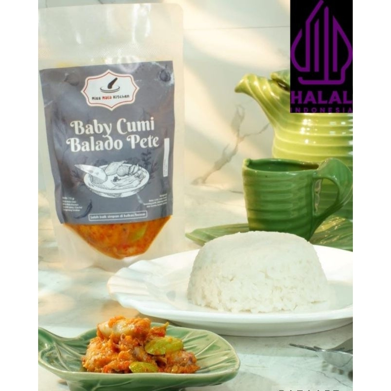 

Baby cumi balado pete