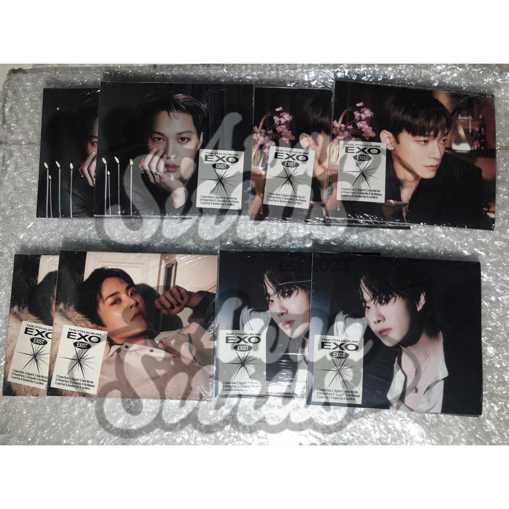 [ READY STOCK ] ALBUM EXO EXIST DIGIPACK & SMINI VER KAI SUHO XIUMIN CHEN CHANYEOL BAEKHYUN DO KYUNG