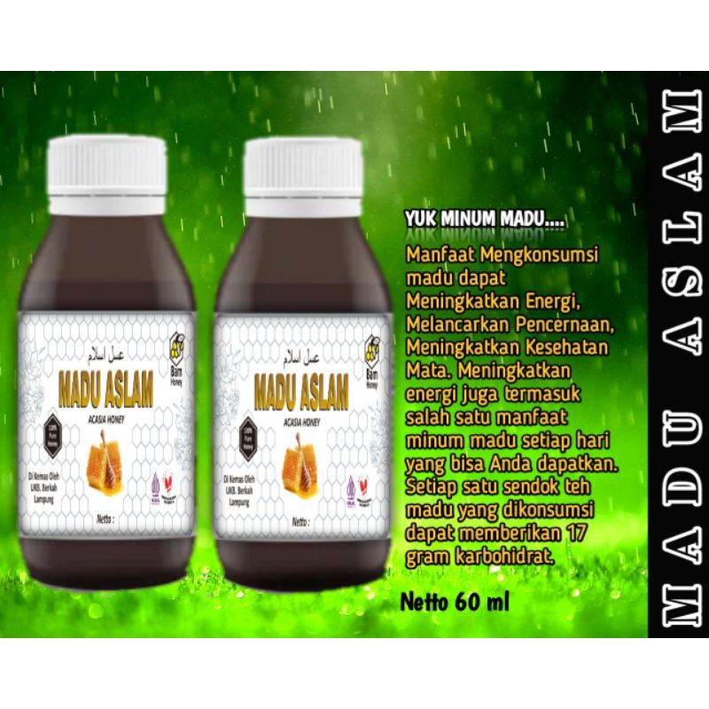 

BELI 2 GRATIS 1 MADU ASLAM 60 ML
