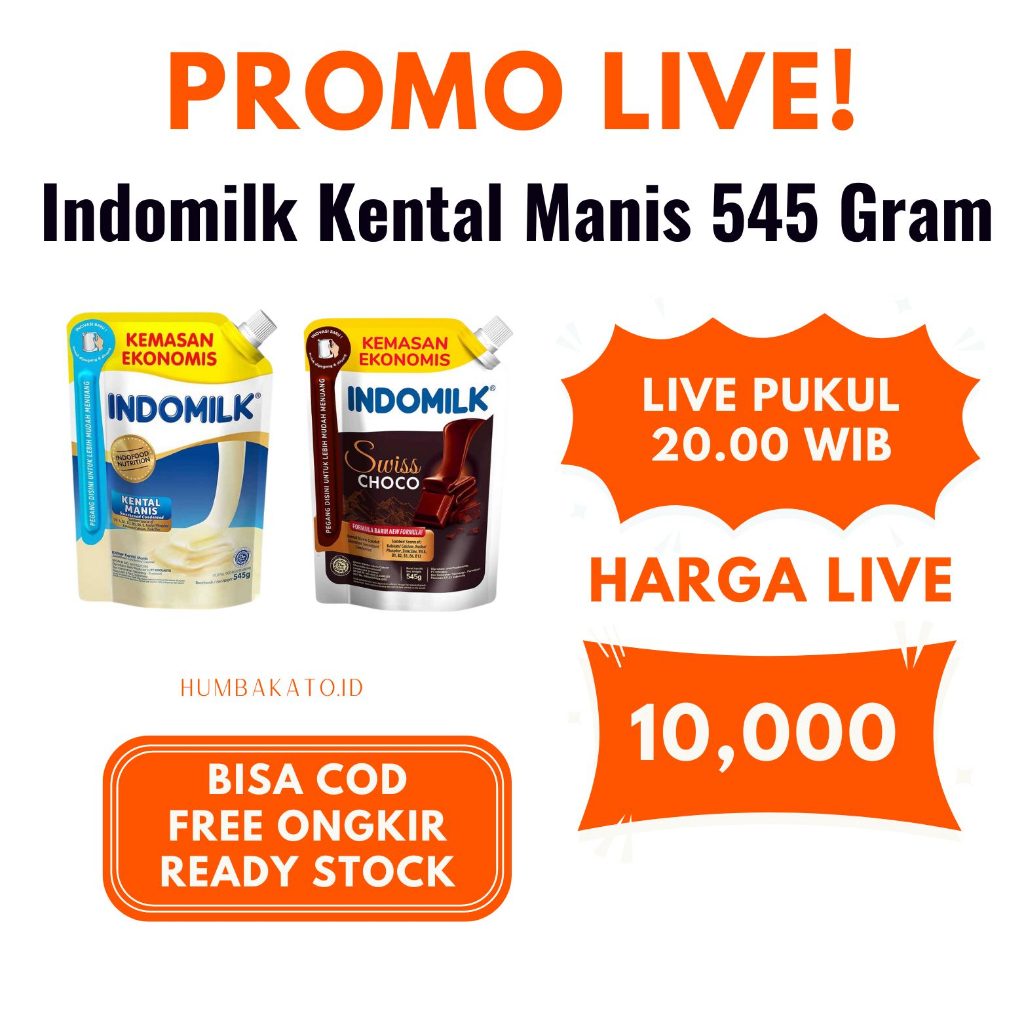 

Indomilk Kental Manis 545 gram