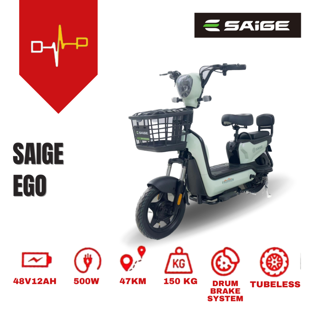 SEPEDA LISTRIK SAIGE EGO MURAH MERIAH