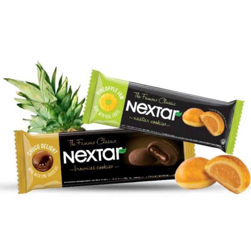 

NEXTAR Brownies Nastar Cookies 34gr nabati choco delight Makanan Cemilan Murah Satuan