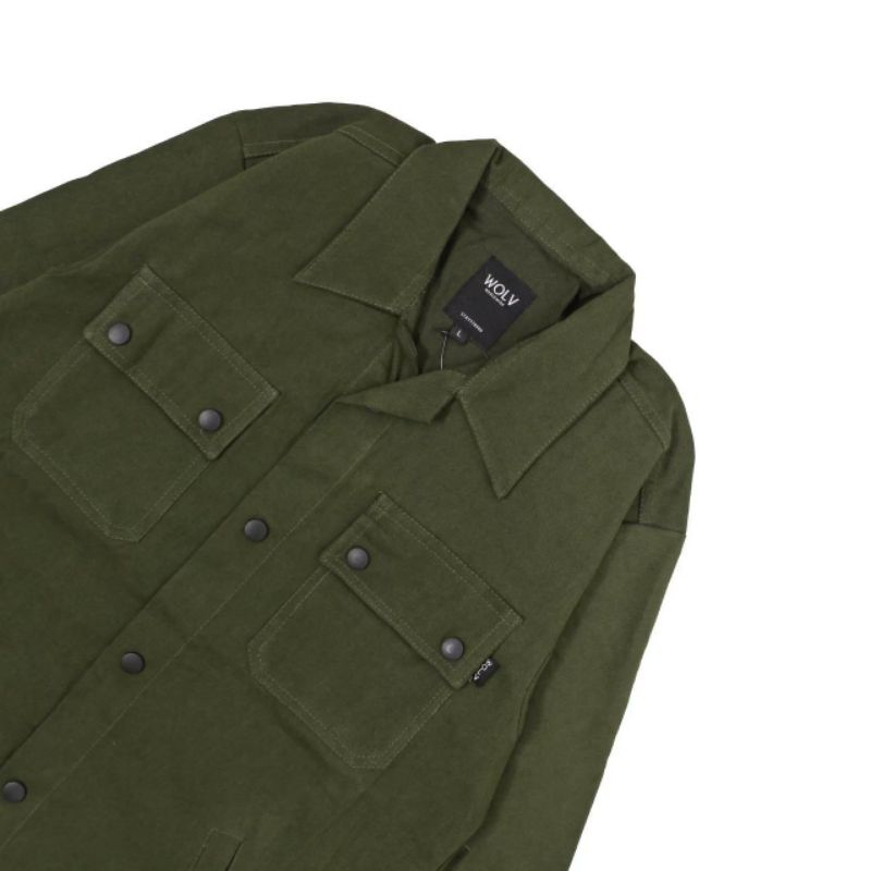 Jaket Semi Parka Jaket Trucker Kemeja Semi Parka Wolv