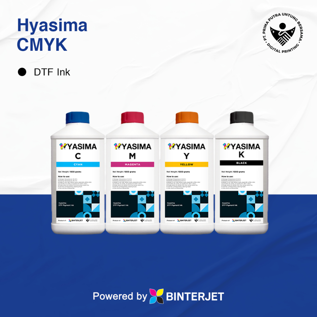 HYASIMA DTF INK CMYK 1L