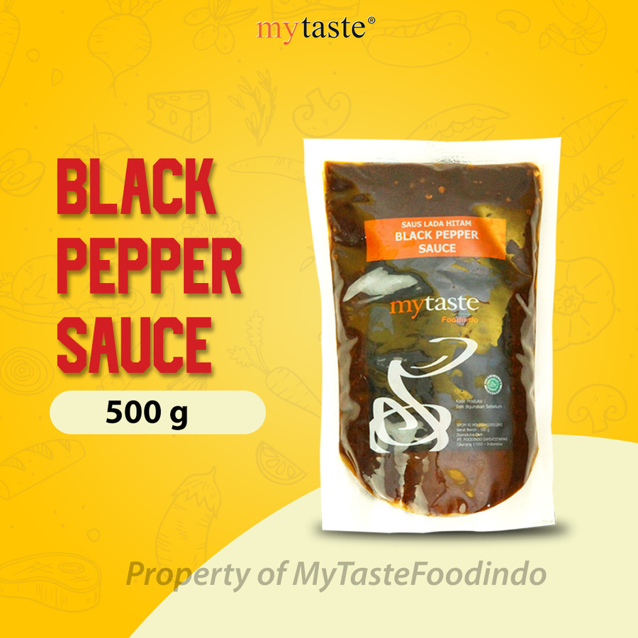

Black Pepper Sauce My Taste / 500 gr
