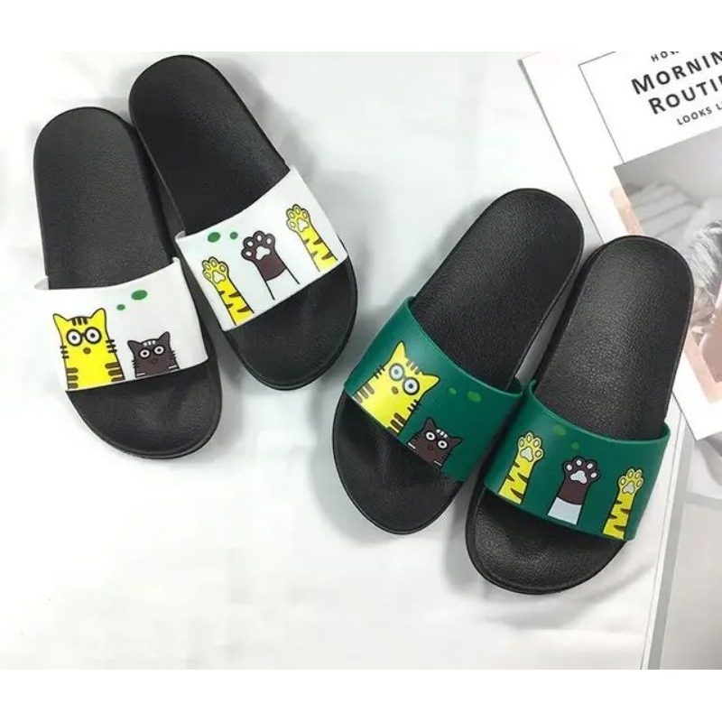 sandal wanita THREE BROTHER, sandal wanita kekinian sandal wanita slip-on sandal wanita slip sandal