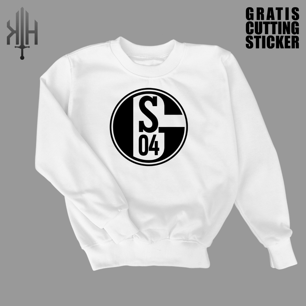 Crewneck Sweater FC Schalke 04-Crewneck Pria-Sweater Wanita