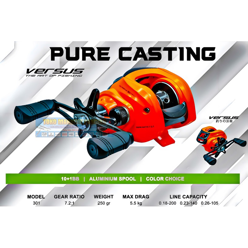 Reel BC Versus Pure Casting 301