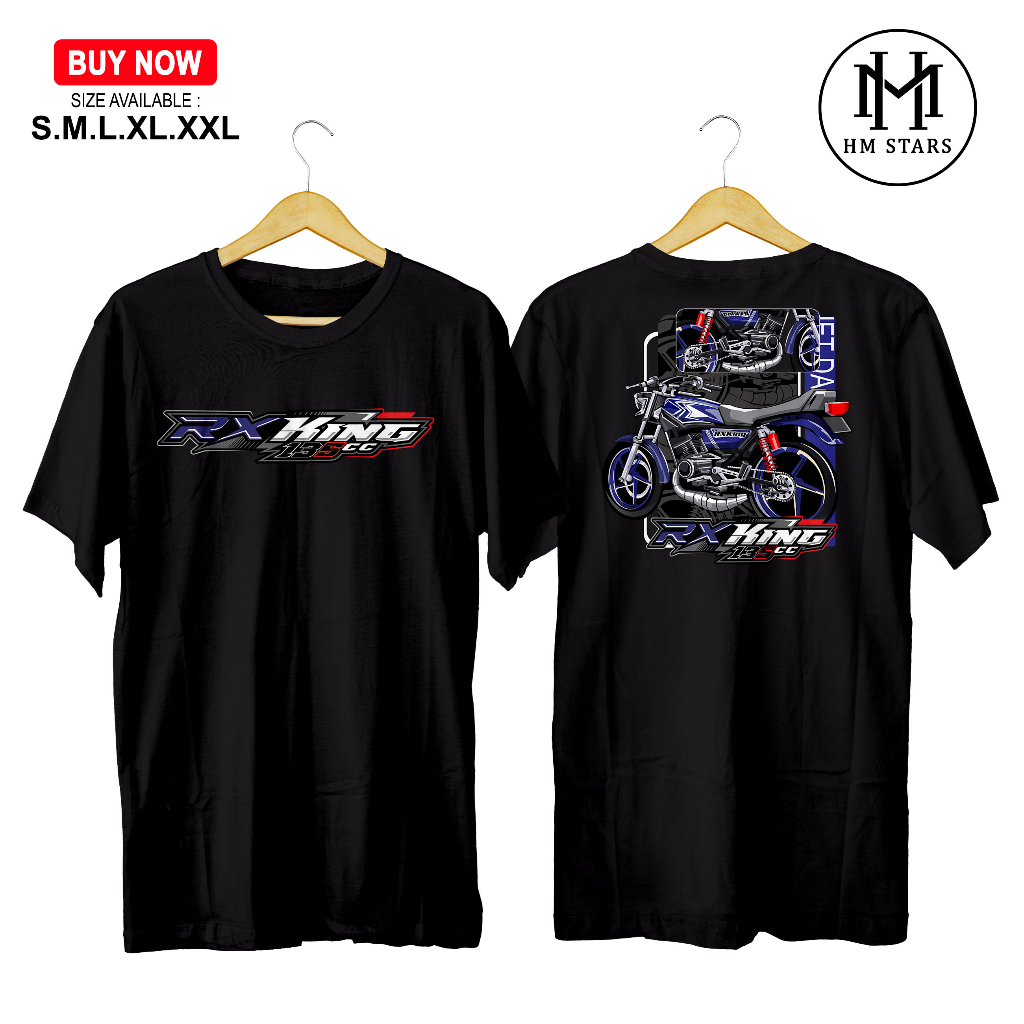 KAOS RX KING - BAJU RX KING PAKAIAN PRIA PREMIUM - KAOS MOTOR CLUB COMMUNITY RX KING - TSHIRT MOTOR 