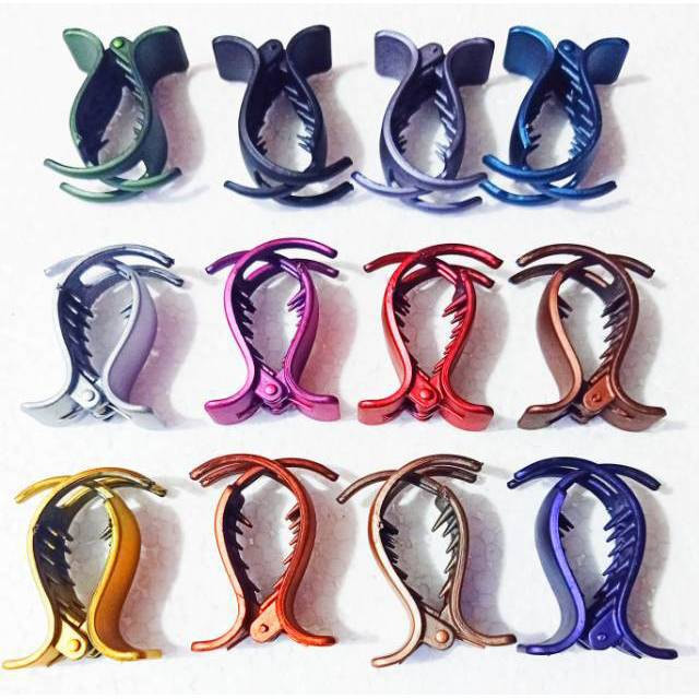 Jepit Ikan Matte Gigi 2 isi 12 pcs Dove