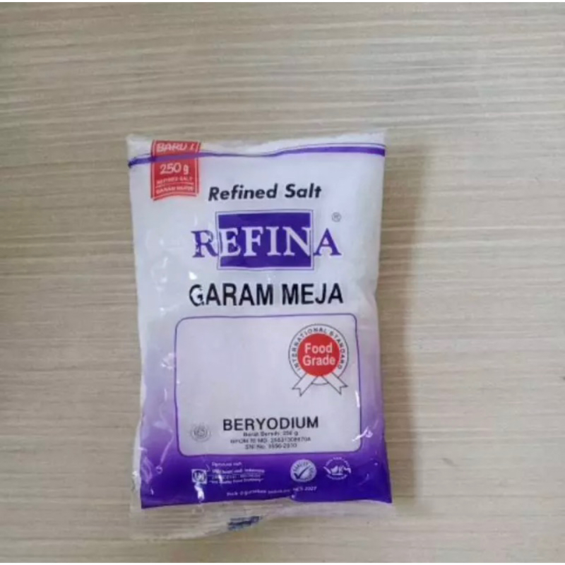 

Refina garam meja 250 g