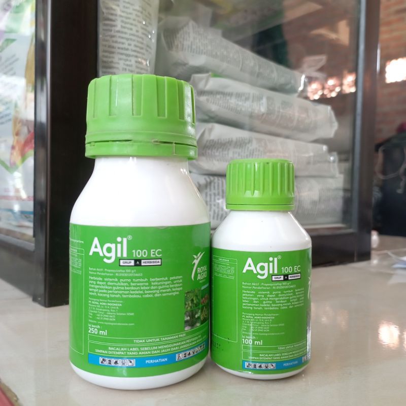 AGIL 100EC 100ml-250ml, HERBISIDA SISTEMIK PURNA TUMBUH UNTUK PENGENDALI GULMA RUMPUT BERDAUN LEBAR 