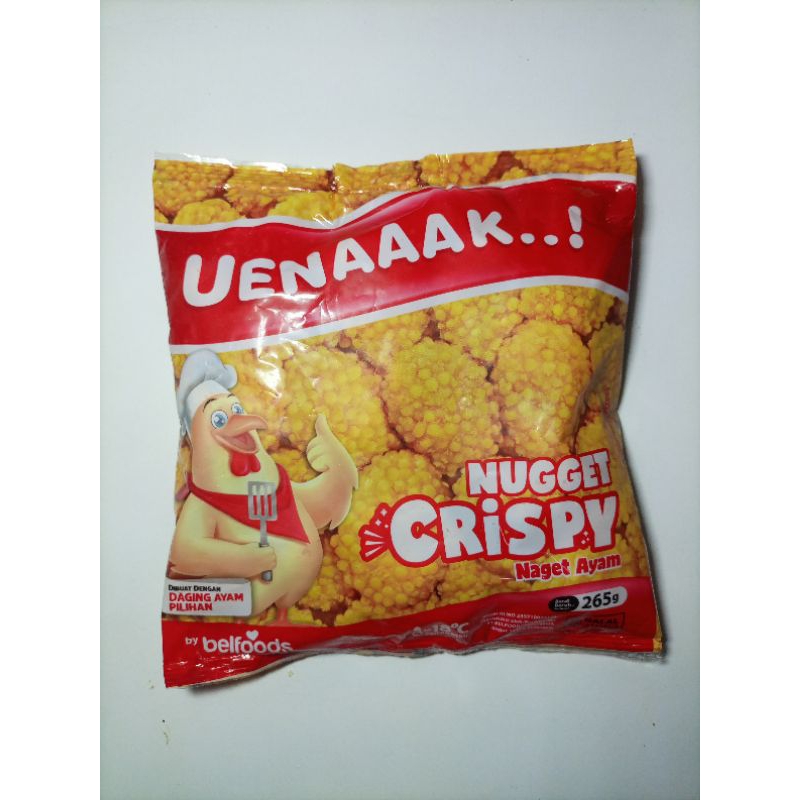 

Belfood Uenak Nuget Crispy 265gr