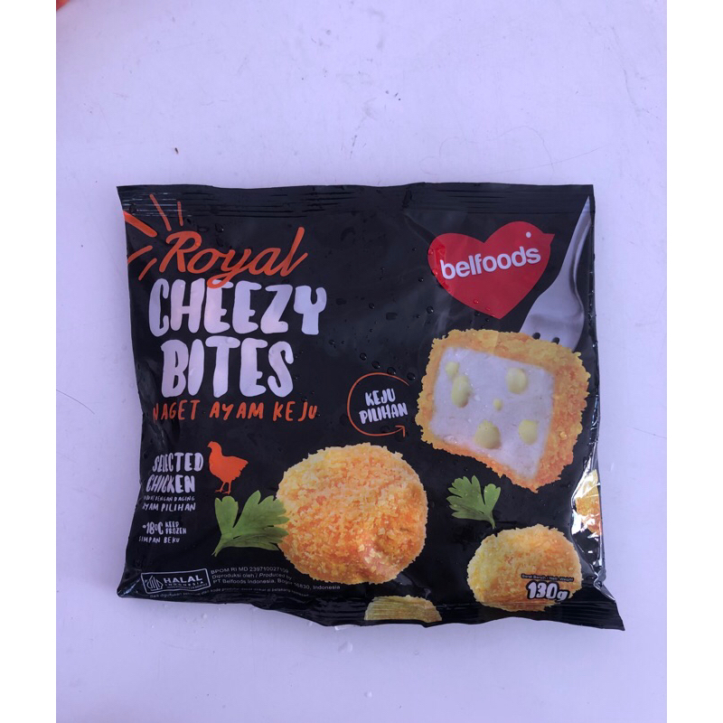 

Belfoods Royal Nugget Keju 130gr
