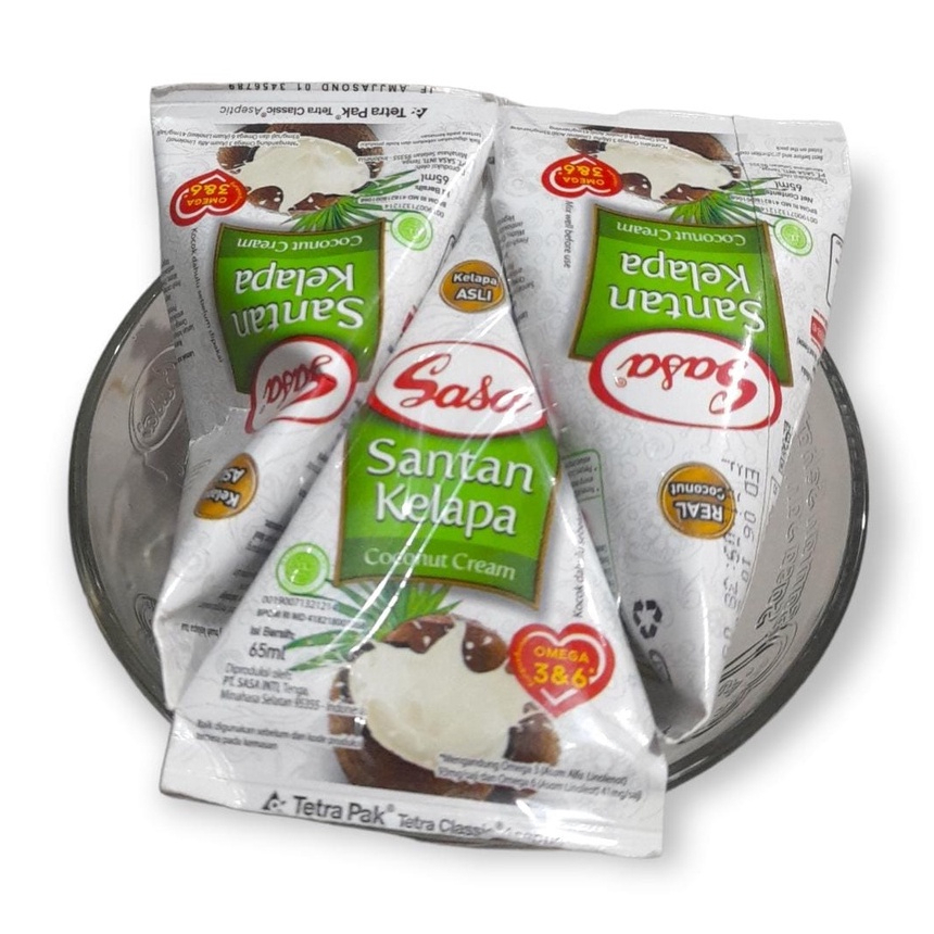 

[DEASHOP] SET SANTAN SASA CAIR 3 PCS BONUS MANGKUK - 3 SANTAN INSTAN SASA FREE 1 MANGKOK - 3 PCS SASA SANTAN 65 MLFREE MANGKUK