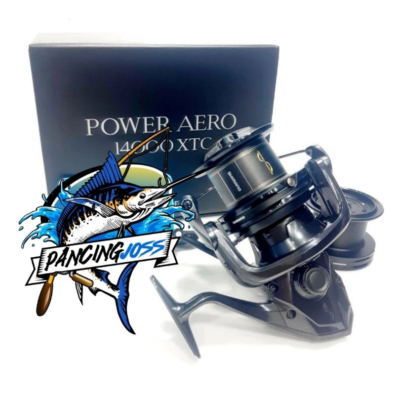 REEL SHIMANO POWER AERO 14000XTC NEW 2023 | REEL SPINNING | REEL PANCING | GULUNGAN PANCING | ALAT P
