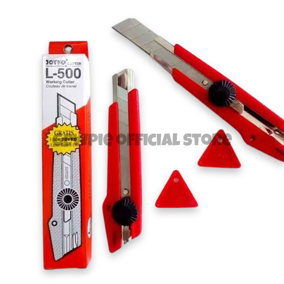 

Cutter Pemotong Joyko L-500 Bonus Isi Cutter