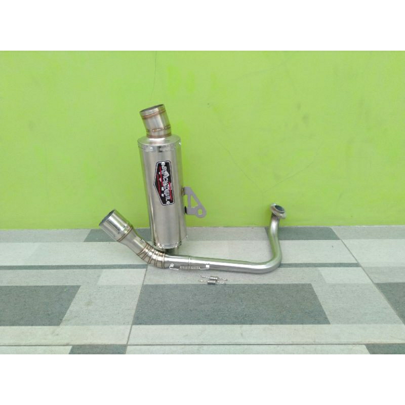 knalpot Black Devil Honda beat scoopy fullsystem