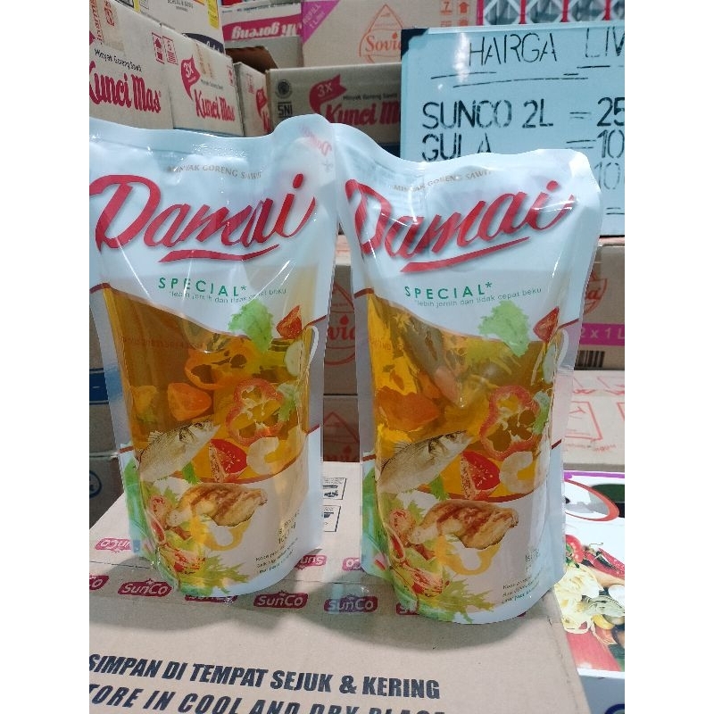 

Minyak Goreng 1 literan dapat 2