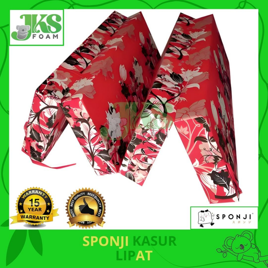 KASUR LIPAT 4 BUSA INOAC [TEBAL 25 CM] | SPONJI CUSTOM 100% ORIGINAL | D-23