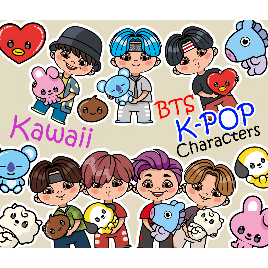 

STICKER BTS ARMY STICKER TUMBLR LAPTOP | STIKER KOPER HELM