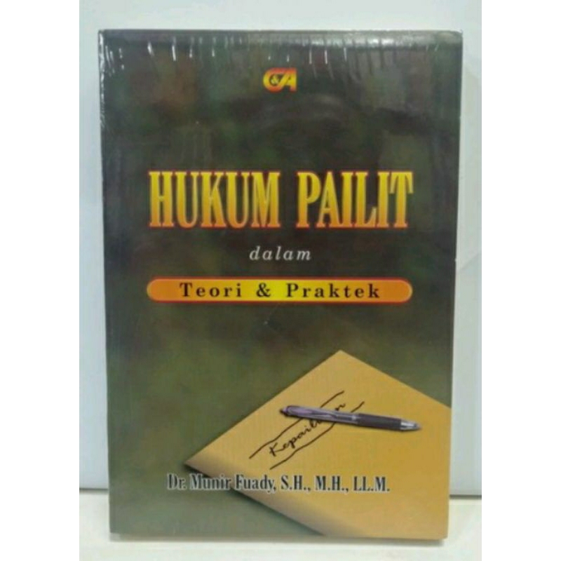 BUKU HUKUM PAILIT Dalam Teori dan Praktek