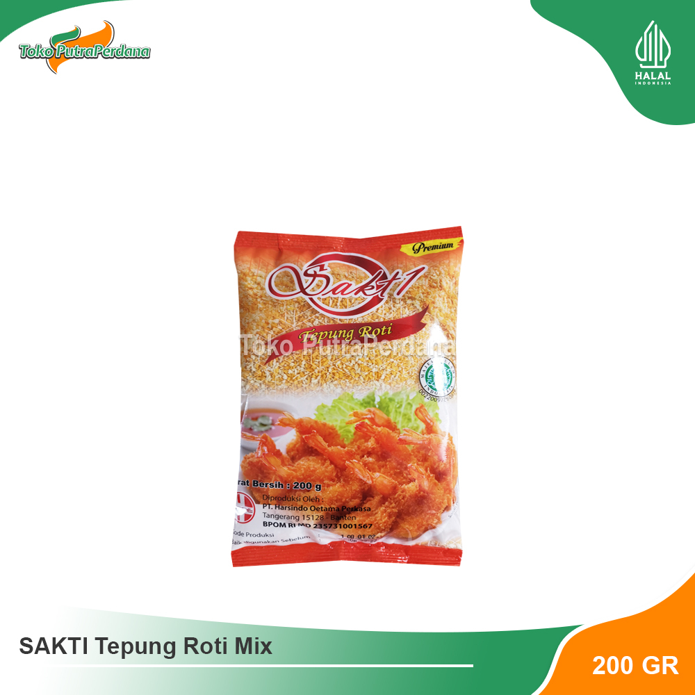 

SAKTI Tepung Roti/Panir Mix 200gr