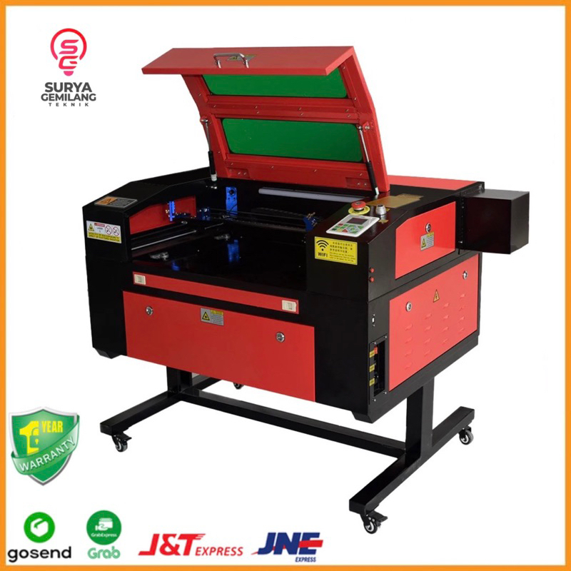 MESIN LASER CO2 50W RUIDA CONTROL 6040