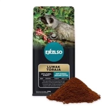 

EXCELSO LUWAK TORAJA KOPI BUBUK 200 GR